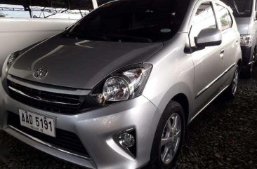 2017 Toyota Wigo 1.0G Manual Gasoline Silver Metallic 