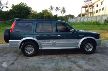 Ford Everest 2004 model manual 4x4 diesel