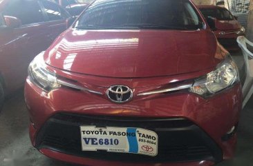 GRAB Registered 2016 Toyota Vios 1.3 E Automatic Red