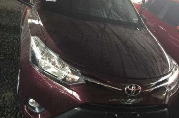 2018 TOYOTA Vios E manual blackish red