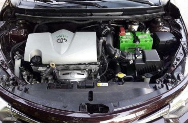 2018 Toyota Vios E Dual Vvti Manual Gasoline Blackish Red 