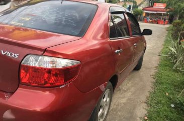 Toyota Vios 1.3E 2005 model Manual