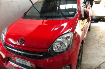 2017 Toyota Wigo 1.0 G Manual Red n Silver