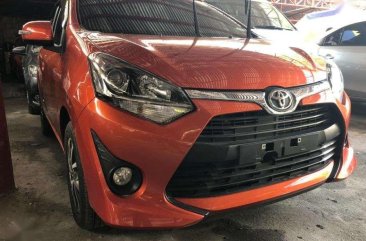 2017 Toyota Wigo 1.0 G Manual Orange Hatchback