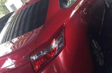 2017 TOYOTA Vios E manual red FOR SALE