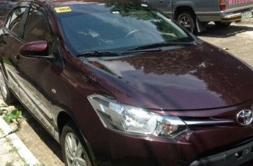 2017 Toyota Vios 1.3 E Dual Vvti Automatic Blackish Red Sedan