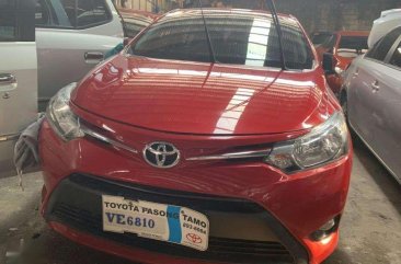 GRAB ACTIVE 2016 Toyota Vios 1.3E Automatic RED