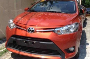 2018 Toyota Vios 1.3 E Dual Vvti Manual Orange Sedan