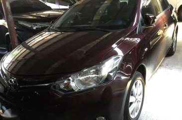 2017 Toyota Vios 1.3 E Dual VVTI Gas Blackish Red Automatic