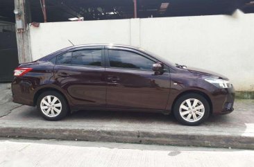 TOYOTA Vios E 2018 Manual Blackish Red-Located at Quezon City