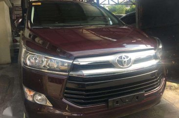 2017 Toyota Innova 2.8 G Manual Blackish Red MPV