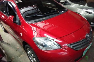 2012 Toyota Vios 1.3E manual RED