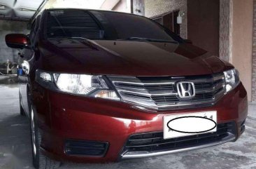 Honda City 13S Yr 2014 Automatic Maroon Color Gas Pampanga