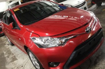 2018 Toyota Vios 1.3 E Dual VVTI Gas Red Automatic