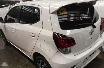 2018 Toyota Wigo 1.0 Gas White Automatic