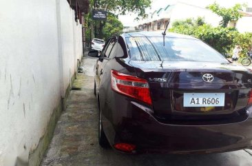 Toyota Vios E 2018 Manual Blackish Red