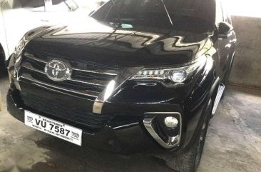 2017 Toyota Fortuner 2.4 V 4x2 Diesel Black Automatic