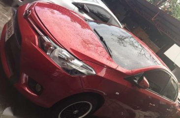 2014 TOYOTA Vios E manual red Superman