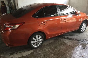 2017 Toyota Vios 1.3 E Dual VVTI Orange Gas Automatic