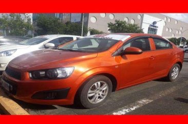 2015 Chevrolet Sonic15L Automatic Gas ORANGE