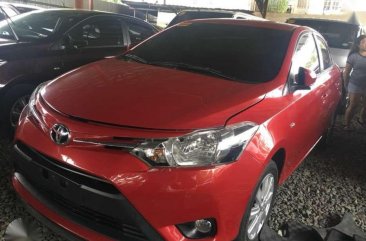 TOYOTA Vios 1.3 E 2017 Automatic Red