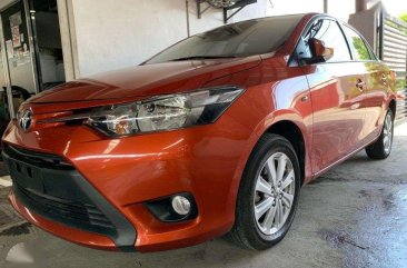 2018 Toyota Vios 1.3 E Manual Metallic Orange Sedan