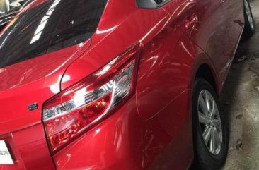 2018 TOYOTA Vios E automatic red