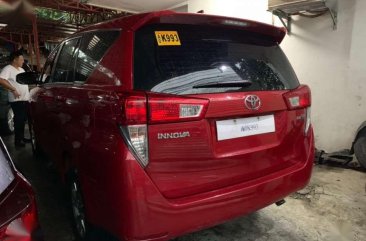 2017 TOYOTA Innova 28 E Manual Red