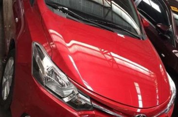 2018 TOYOTA Vios E automatic red