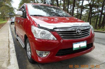 2012 dec Toyota Innova 2.5e diesel AT