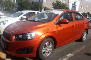 2015 Chevrolet Sonic15L Automatic Gas ORANGE