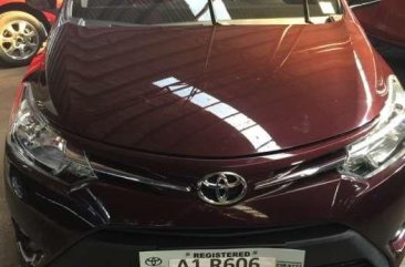 2018 TOYOTA Vios E manual blackish red