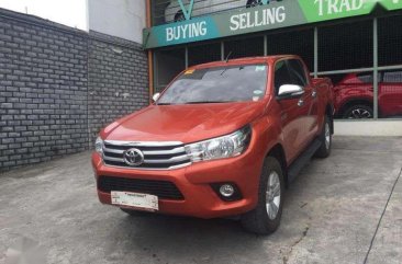 2016 Toyota Hilux 2.4 G A/T Orange Diesel