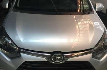 2017 Toyota Wigo G manual silver new look