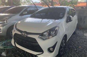 2018 Toyota Wigo 1000G VVT-i Automatic GAS White