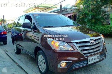 2014 Toyota Innova E Diesel M/T FOR SALE