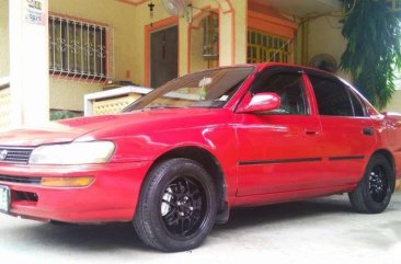 For sale: -Toyota Corolla 1995