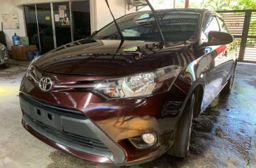 2017 Toyota Vios 1.3 E Automatic Blackish Red Model