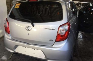 2016 Toyota Wigo 1.0 G Automatic Silver n Blue Color