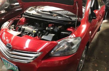 2012 Toyota Vios 1.3 E Red Manual