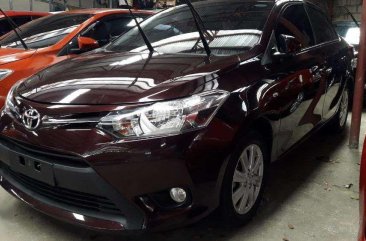 2017 Toyota Vios 1.3E Dual Vvti Automatic Gasoline Blackish Red 