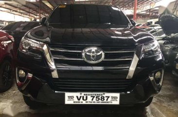 2017 TOYOTA Fortuner 24 V 4x2 Black Automatic