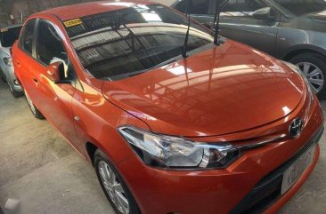 2017 Toyota Vios 1300E Automatic Orange