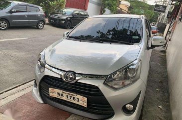 2017 Toyota Wigo 1000G VVT-i Manual Silver