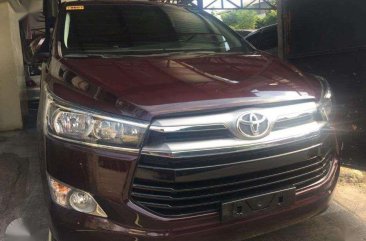 2017 Toyota Innova 2.8 G Manual Blackish Red 