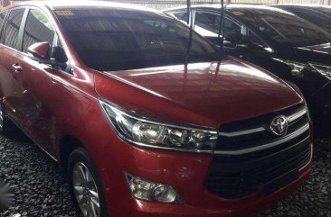 2017 Toyota Innova 2.8E Manual Diesel Red Mica