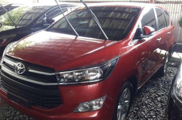 2017 Toyota Innova 2.8E Manual Diesel Red Mica