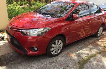 2017 Toyota Vios 1.3 E Dual VVTI Red Manual