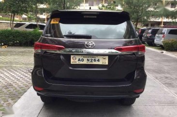 2017 Toyota Fortuner V Top of the line