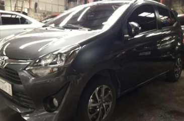 2018 Toyota Wigo 1.0G Manual Gasoline Gray